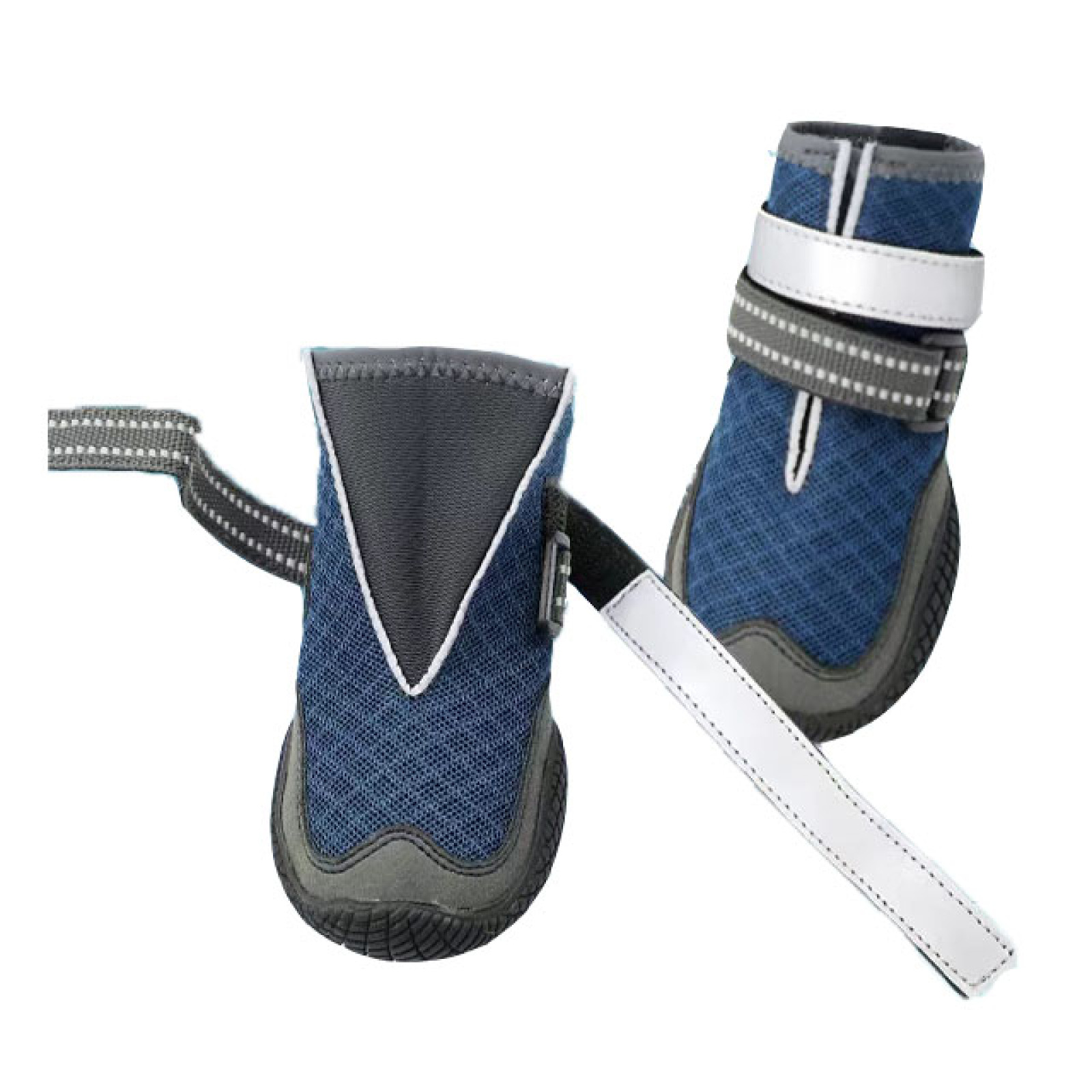Wholesale Pet Outdoor Breathable Dog Shoes Fashion Color Waterproof Reflective Boots for Dog
