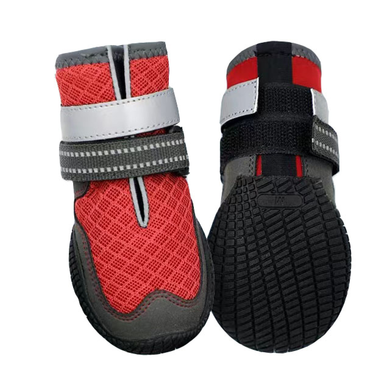 Wholesale Pet Outdoor Breathable Dog Shoes Fashion Color Waterproof Reflective Boots for Dog