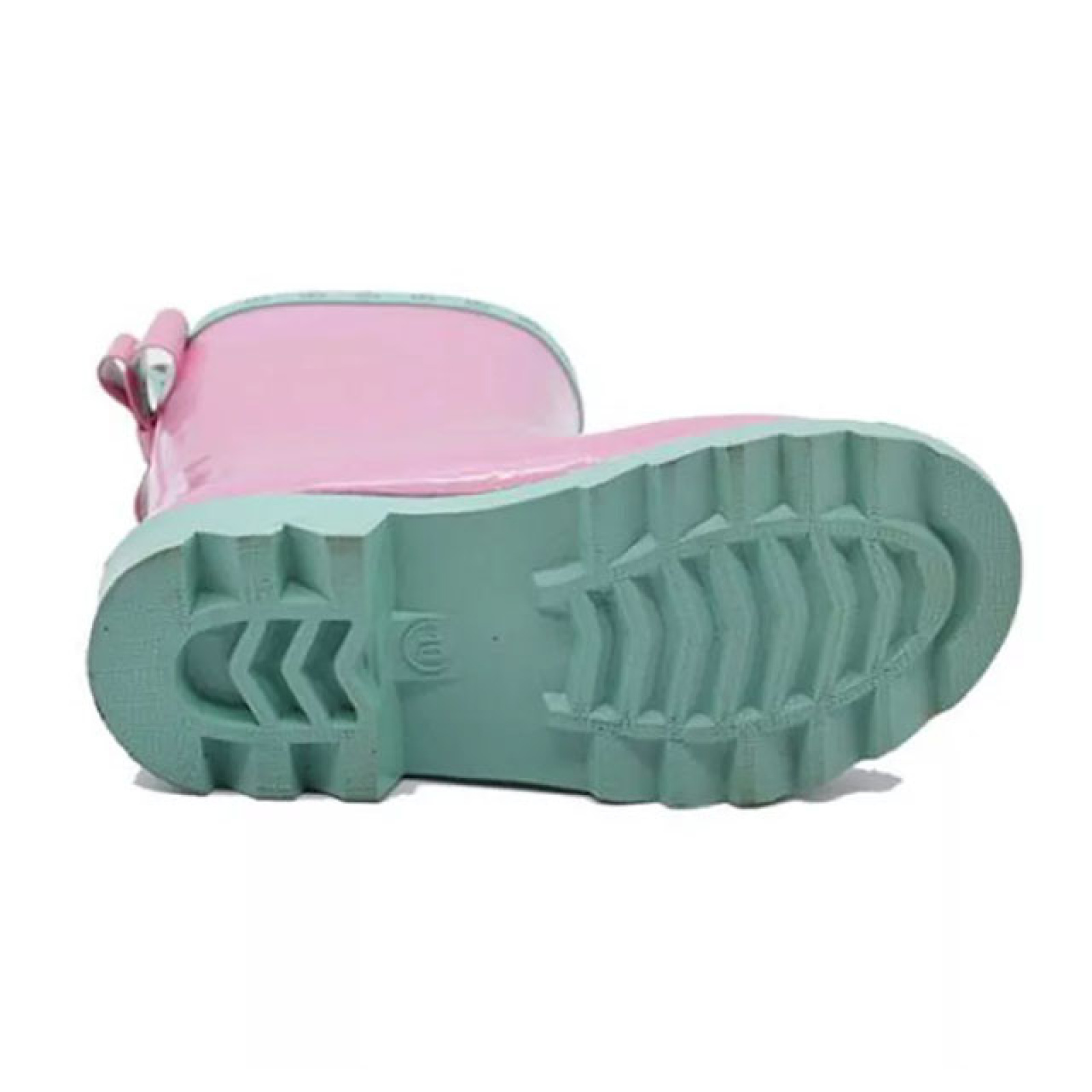 Hot Sale Pink Kids Waterproof Wellington Gum Boots Toddler Rubber Rain Shoes Boots For Girls With 3D Prints
