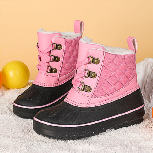New Arrival Winter New Snow Boots Girls Plush Velvet Warm Snow Boots