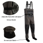 Men's Breathable Fishing Wader High Quality 3 Layers Breathable and Waterproof Fabric Wader