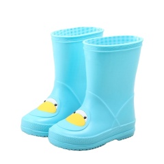 Wholesale Fashion Kids  Printing Customized PVC Boots Cheap Waterproof  Rain Boots Children Cute Midi boots