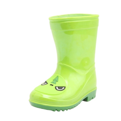 Wholesale Fashion Kids  Printing Customized PVC Boots Cheap Waterproof  Rain Boots Children Cute Midi boots
