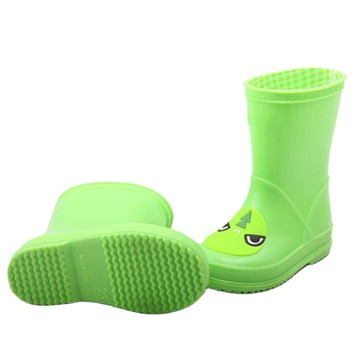 Wholesale Fashion Kids  Printing Customized PVC Boots Cheap Waterproof  Rain Boots Children Cute Midi boots