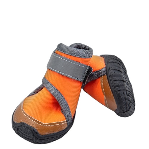 Wholesale Pet  Dog Waterproof Boots Anti Slip Warm  Pet Shoes Outdoor Fashion Anti-wearable Dog Shoes