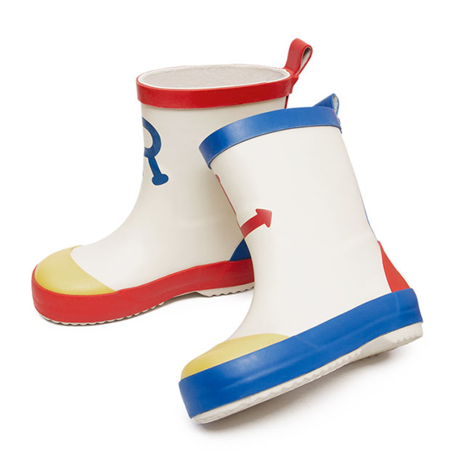 Hot Selling  Prining Natural Rubber Boots Children's  Custom Waterproof Rain Boots Kids Wellies Boots
