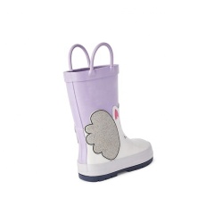 Wholesale Waterproof Toddler Girls Unicorn Rubber Boots Kids Wellies Rain Boots for Children