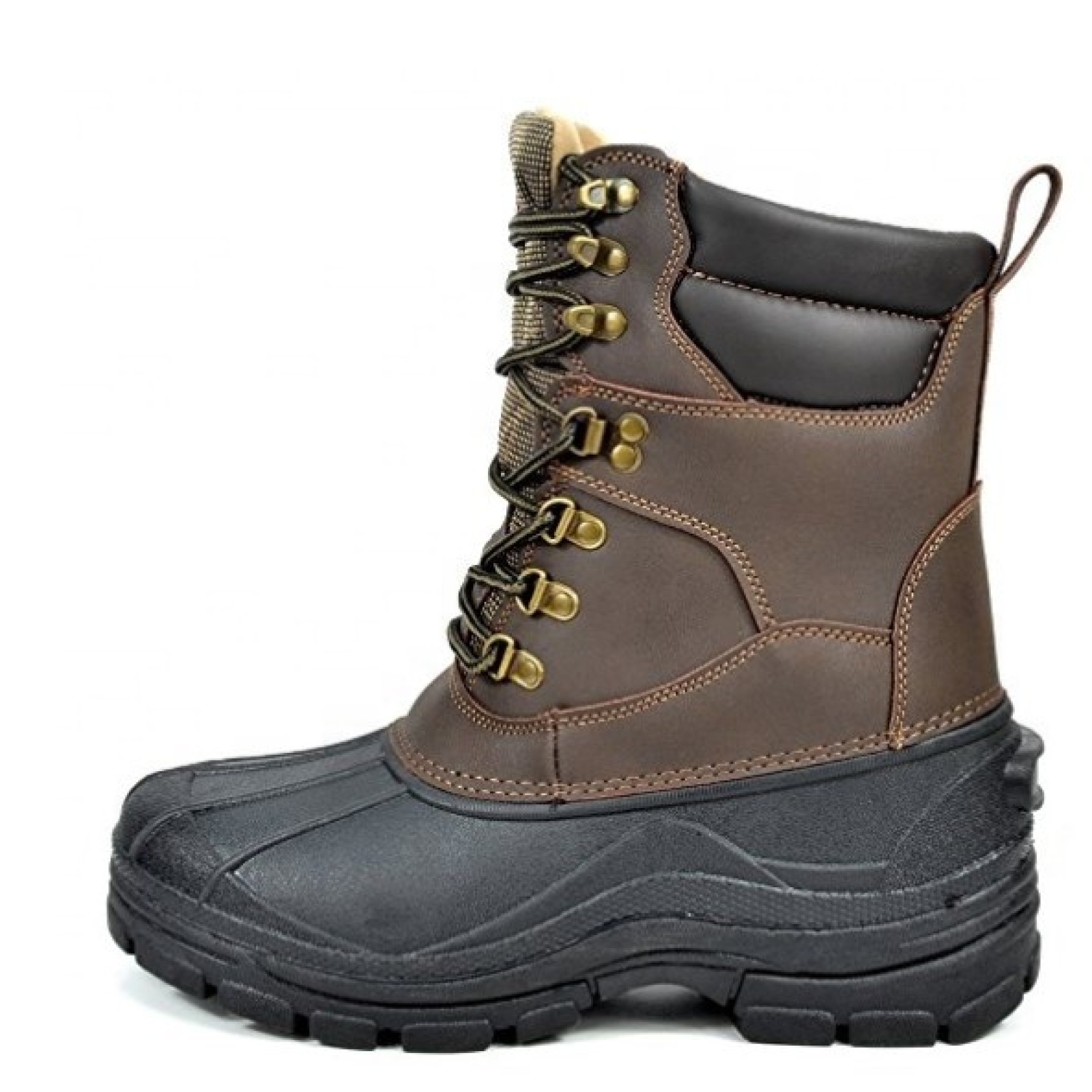 Men's Waterproof Costom Winter Boots High Quality Warm  Snow Boots Anti-Slip Outdoor Boots