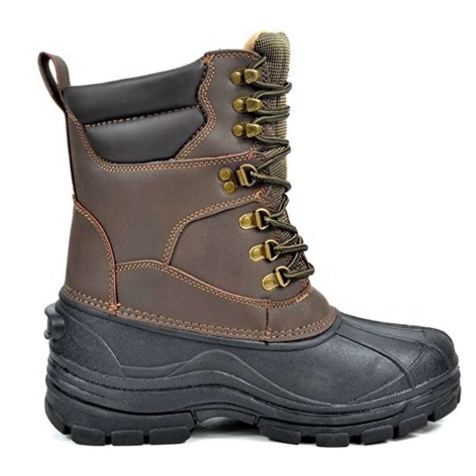 Men's Waterproof Costom Winter Boots High Quality Warm  Snow Boots Anti-Slip Outdoor Boots