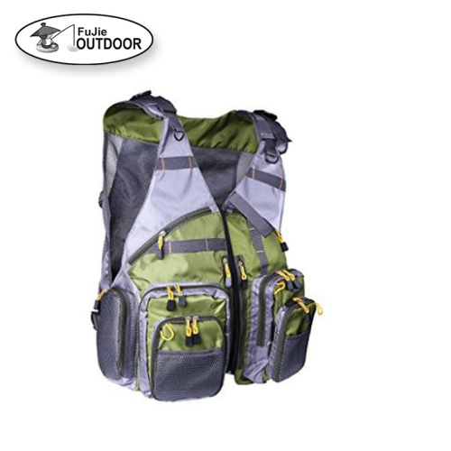 2022  Waterproof Fly Fishing Vest Mesh Breathable Jacket