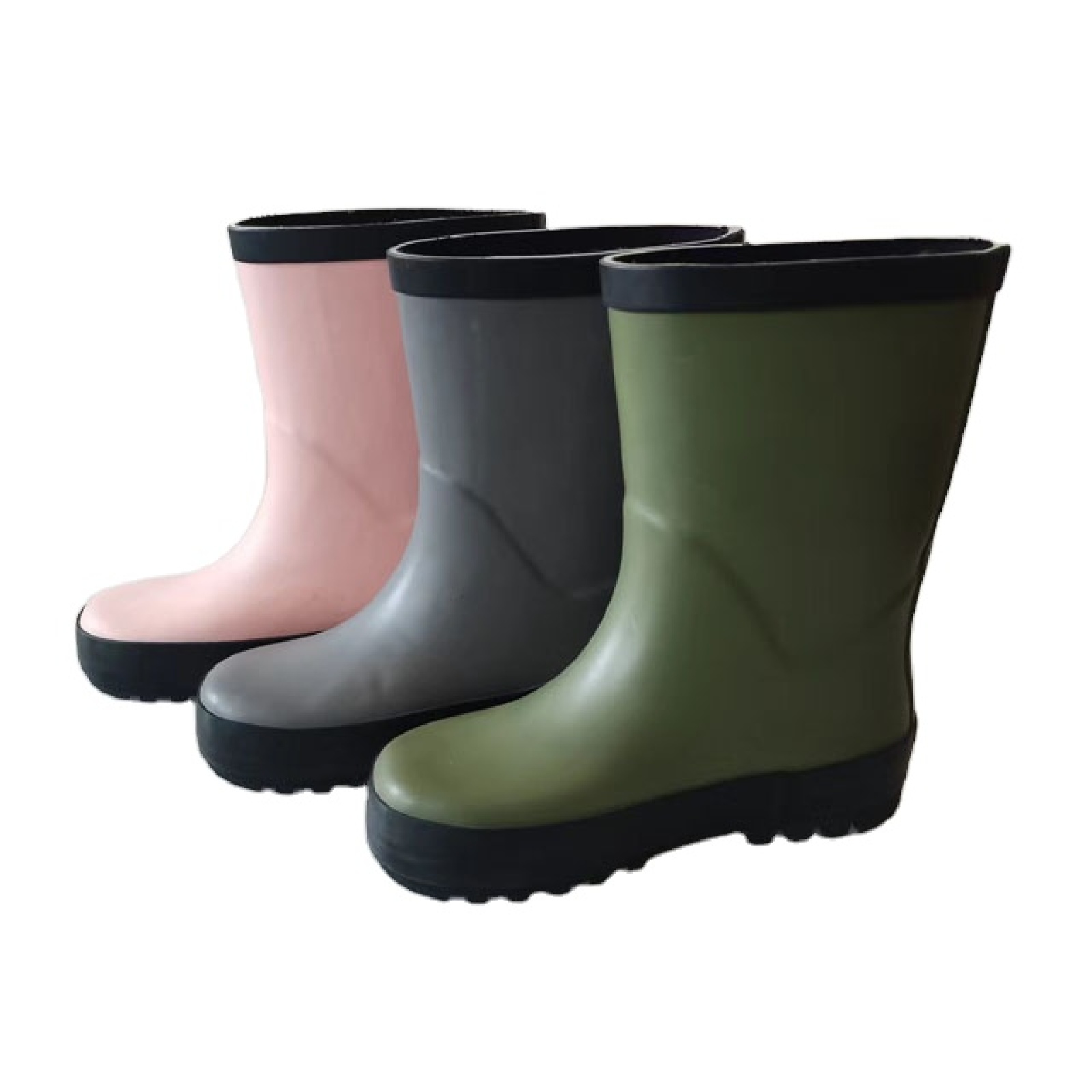 Hot Sale Wholesale Outdoor Waterproof Anti-slip Gumboots Kids Wellies Rain Boots Kids