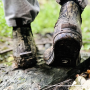 Waterproof Deck Boots Camo Ankle Mud Muck Rain Boots Neoprene Rubber Deck Boots Lovers for Fishing and Marine