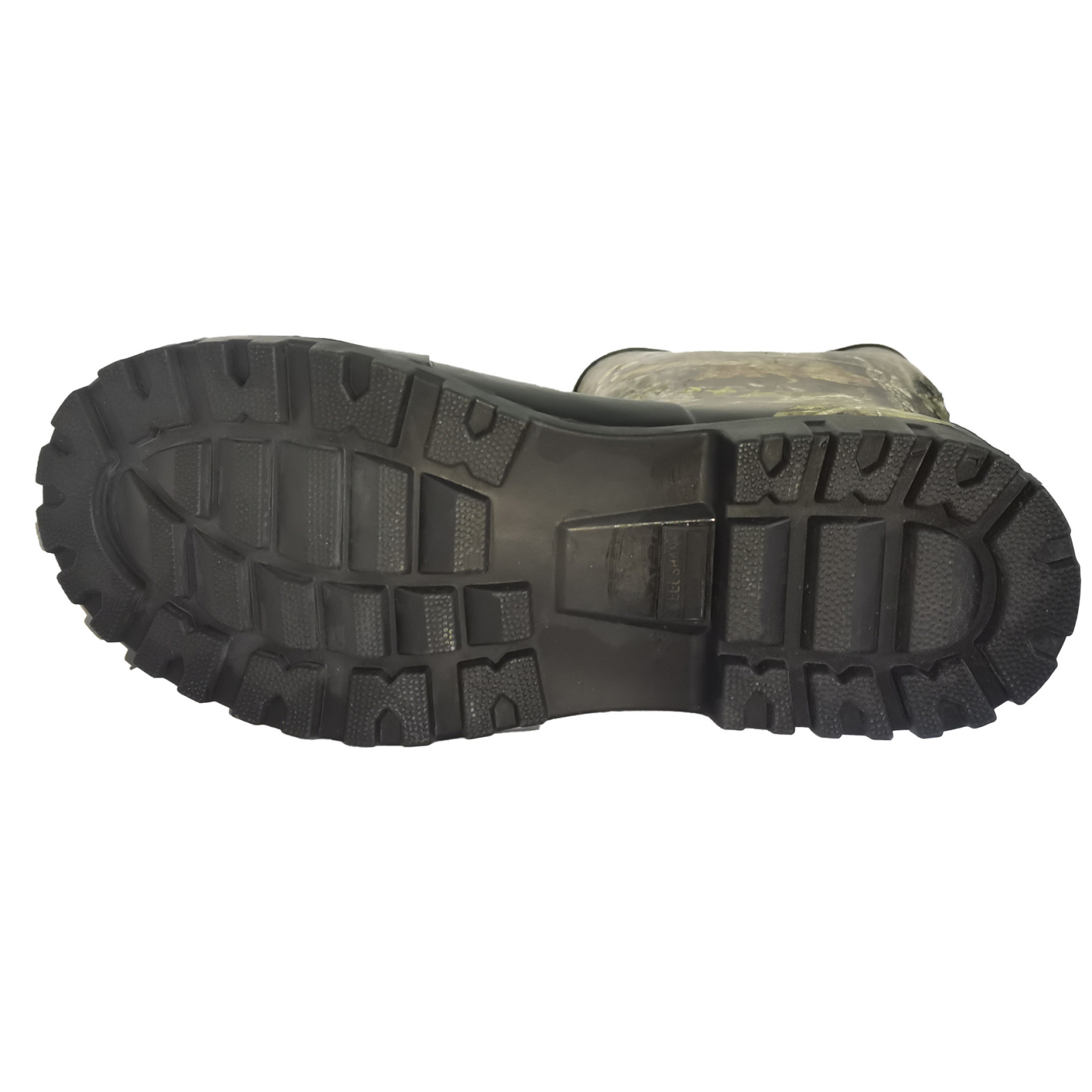 High Quality Waterproof Camo Fishing Hunting  Rubber  Boots With Neoprene Lining  Outdoor  Rain Boots