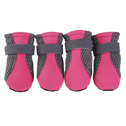 Waterproof Dog Booties Paw Protector Breathable Dog Shoes Warm Anti-Slip Puppy Hiking Boots