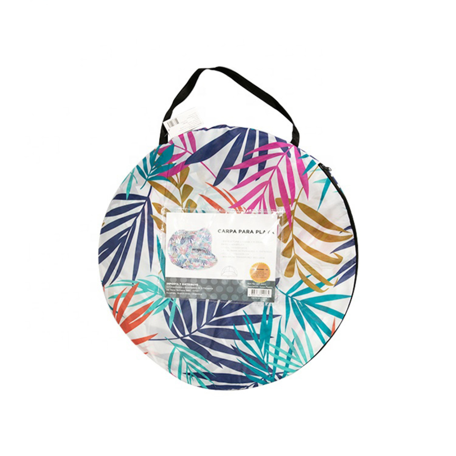 Fashion Colorful Pattern Pop Up Beach Tent for Seaside