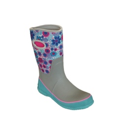 Winter Blooms Women Rain Boots walking boots