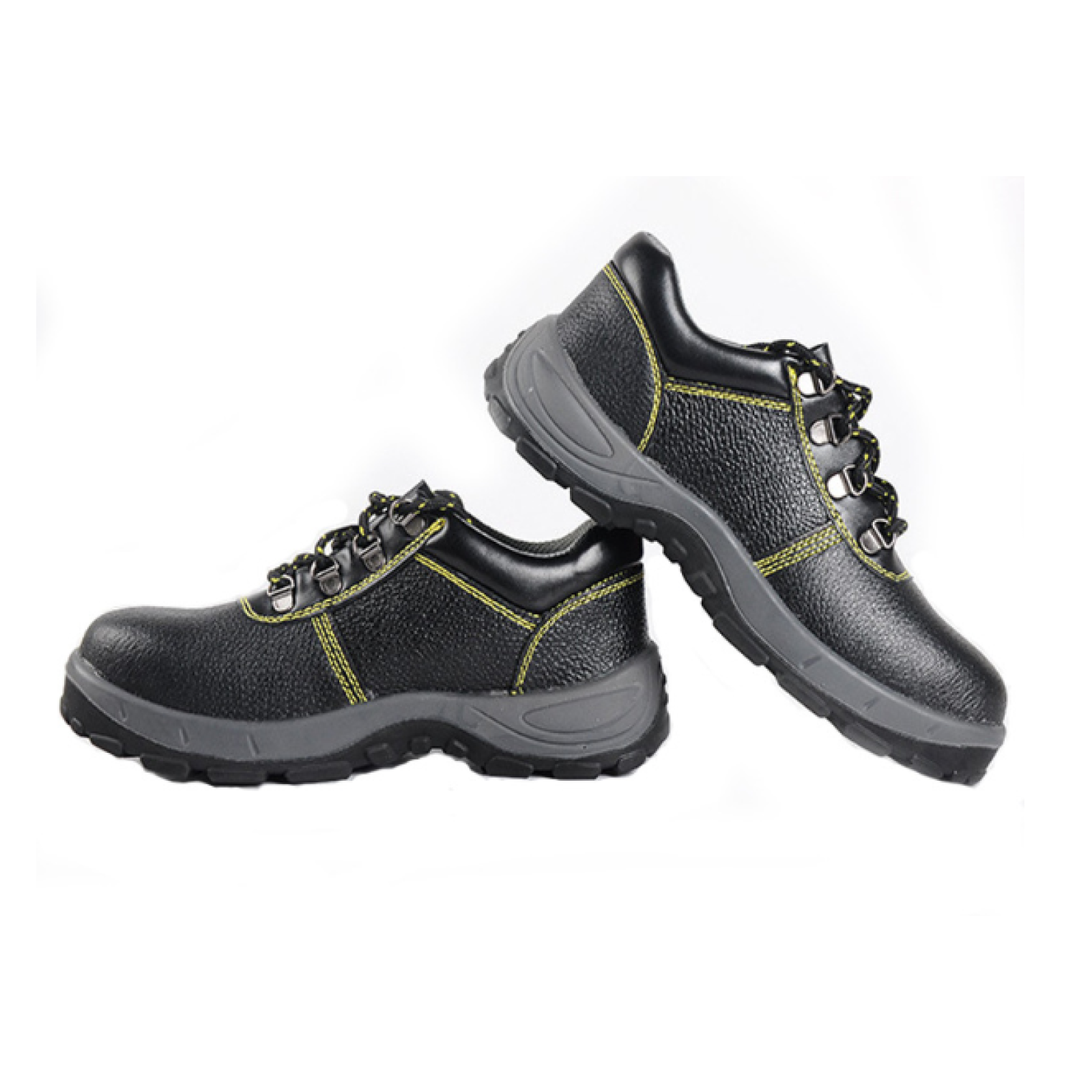 Light Weight Safety Boots Work Shoes Black Waterproof Leather Work Boots Steel Toe Safety Shoes