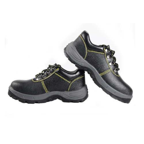 Light Weight Safety Boots Work Shoes Black Waterproof Leather Work Boots Steel Toe Safety Shoes