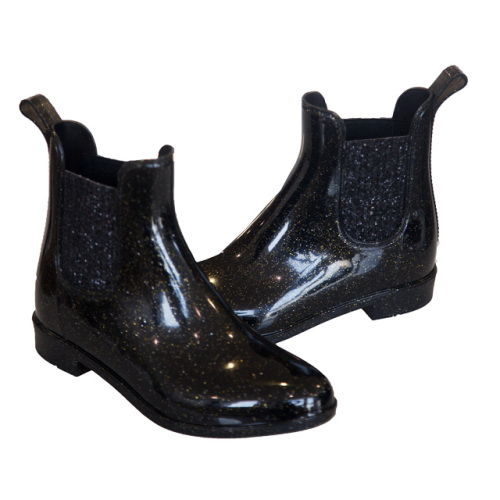 Women's PVC Chelsea Glossy Gum Rain Boots