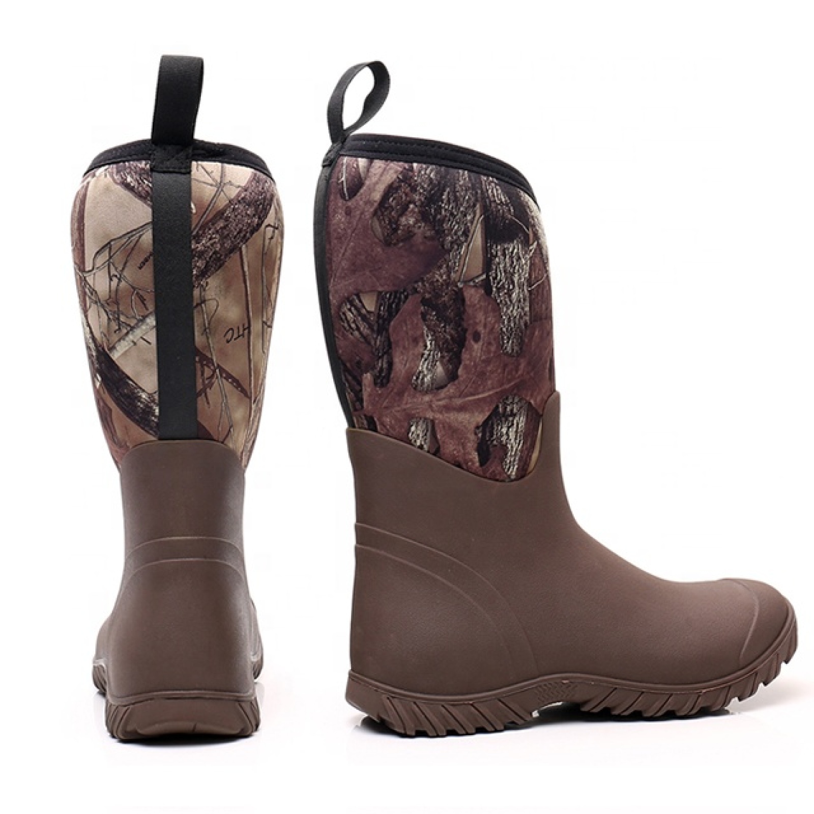Customized Wellington Rain Boots Women Neoprene Boots Ladies  Rubber Boots