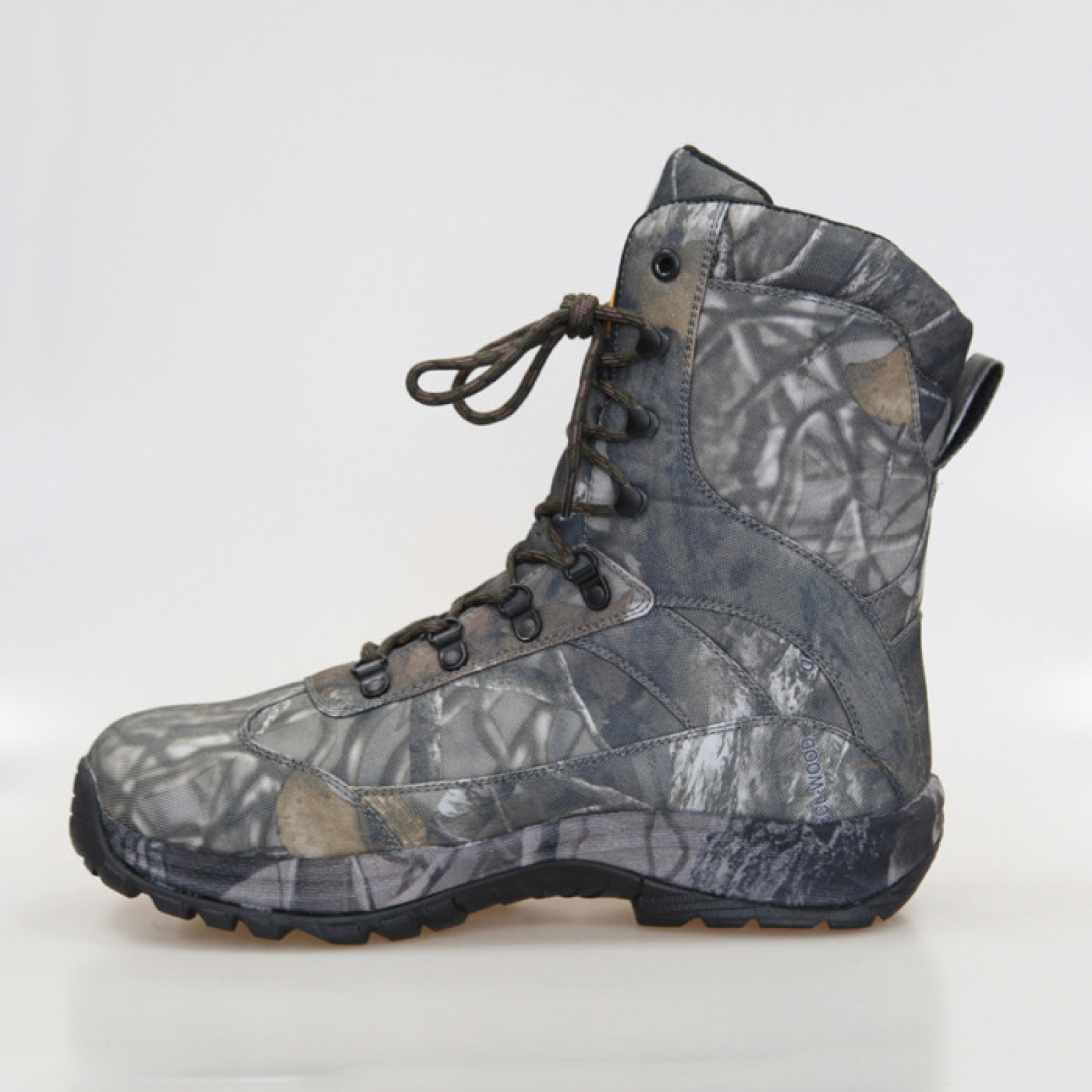 Mens 200G Insulated Camouflage Waterproof Hunting Boots Customized Camo Boots Supplier