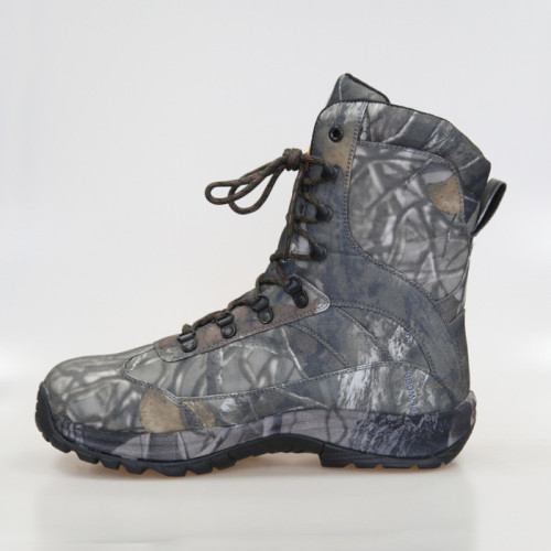 Mens 200G Insulated Camouflage Waterproof Hunting Boots Customized Camo Boots Supplier