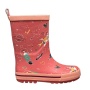 Wholesale Custom Natural Rubber Boots Children's  Waterproof Rain Boots Kids Girls Cheap Wellies Boots