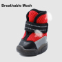 High-End Custom Cotton Dog Sneaker Adjustable Air Mesh Surface Dog Boots Small Medium Large Dog Shoe