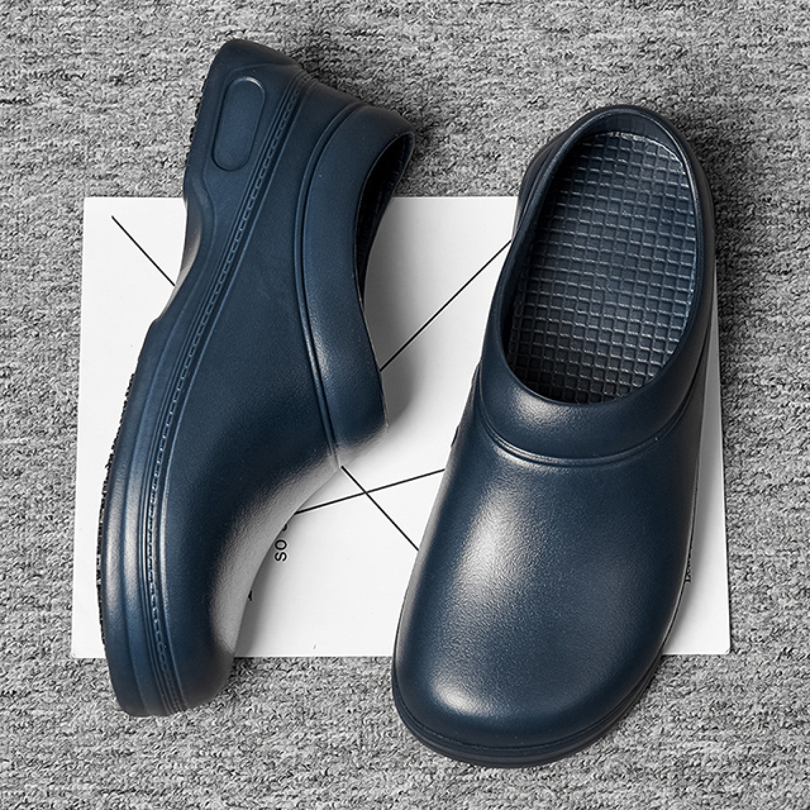 Anti-slip EVA Work Shoes Waterproof and Oil-proof Rain Shoes Rubber Shoes