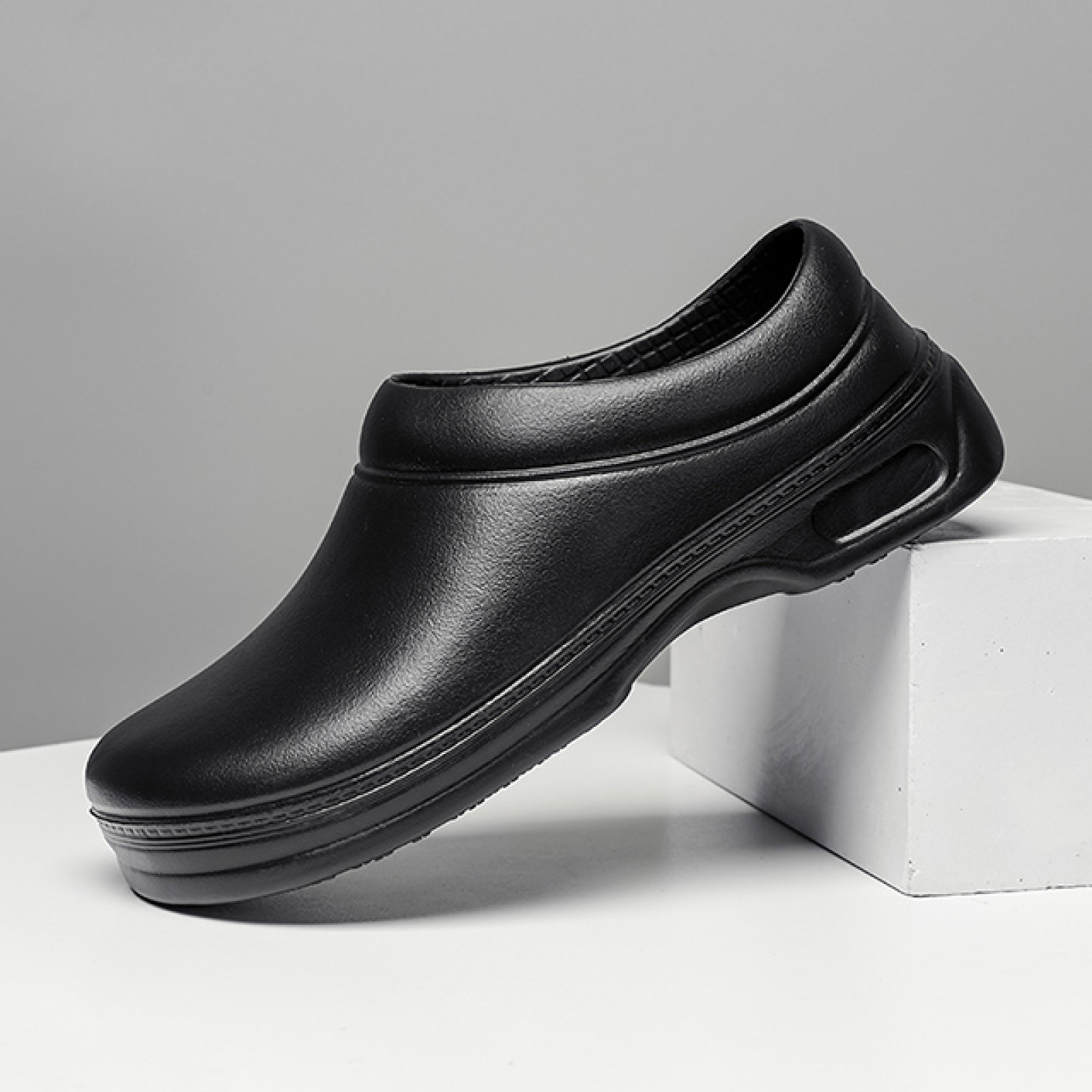 Anti-slip EVA Work Shoes Waterproof and Oil-proof Rain Shoes Rubber Shoes
