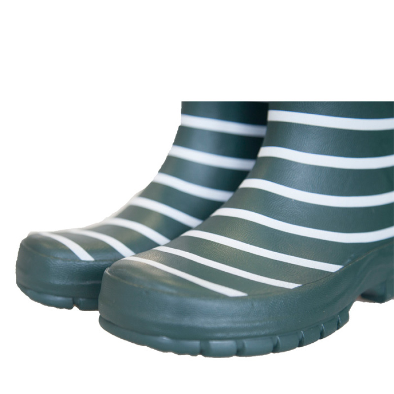 Children's Striped Printing  Natural Waterproof Rubber Rain Boots