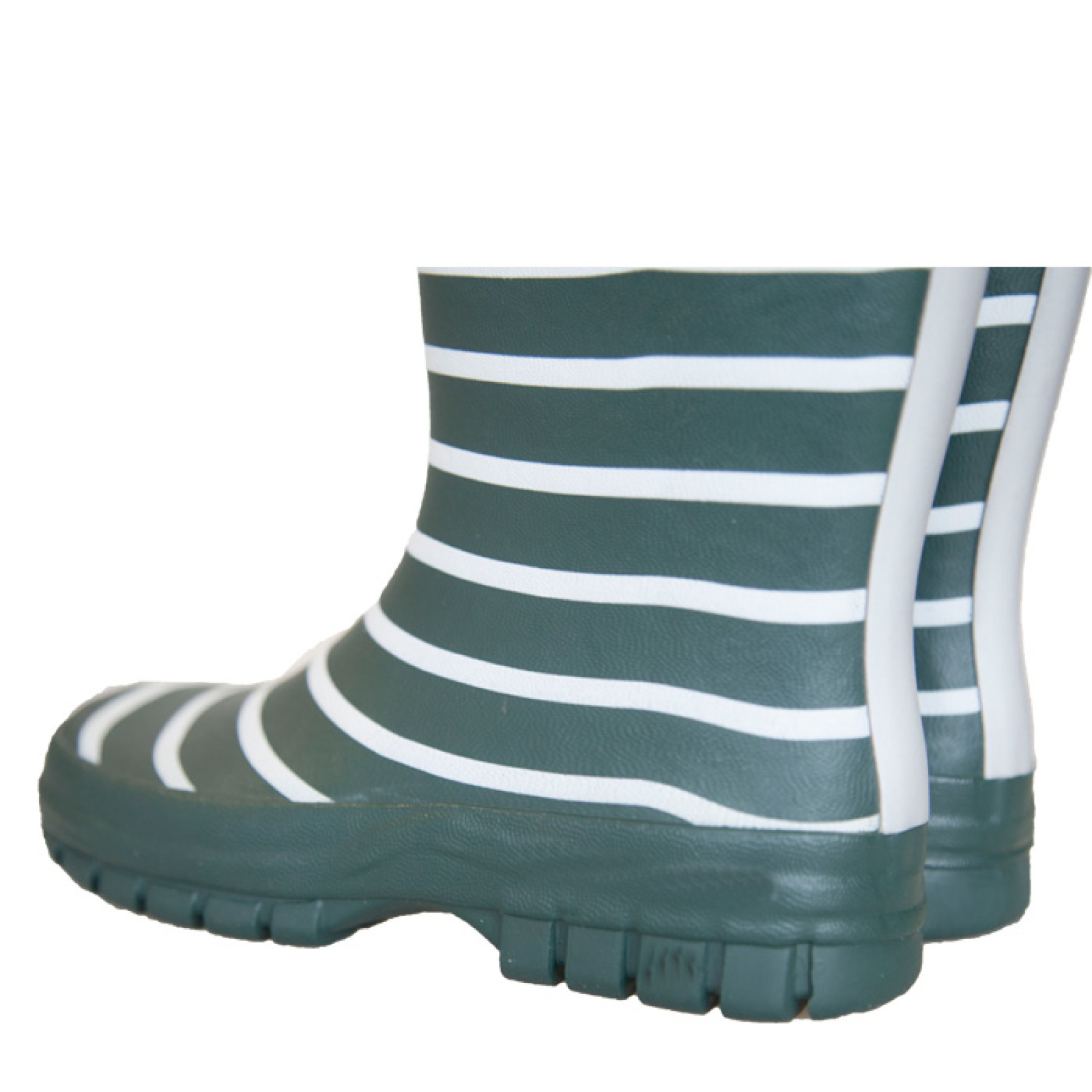 Children's Striped Printing  Natural Waterproof Rubber Rain Boots