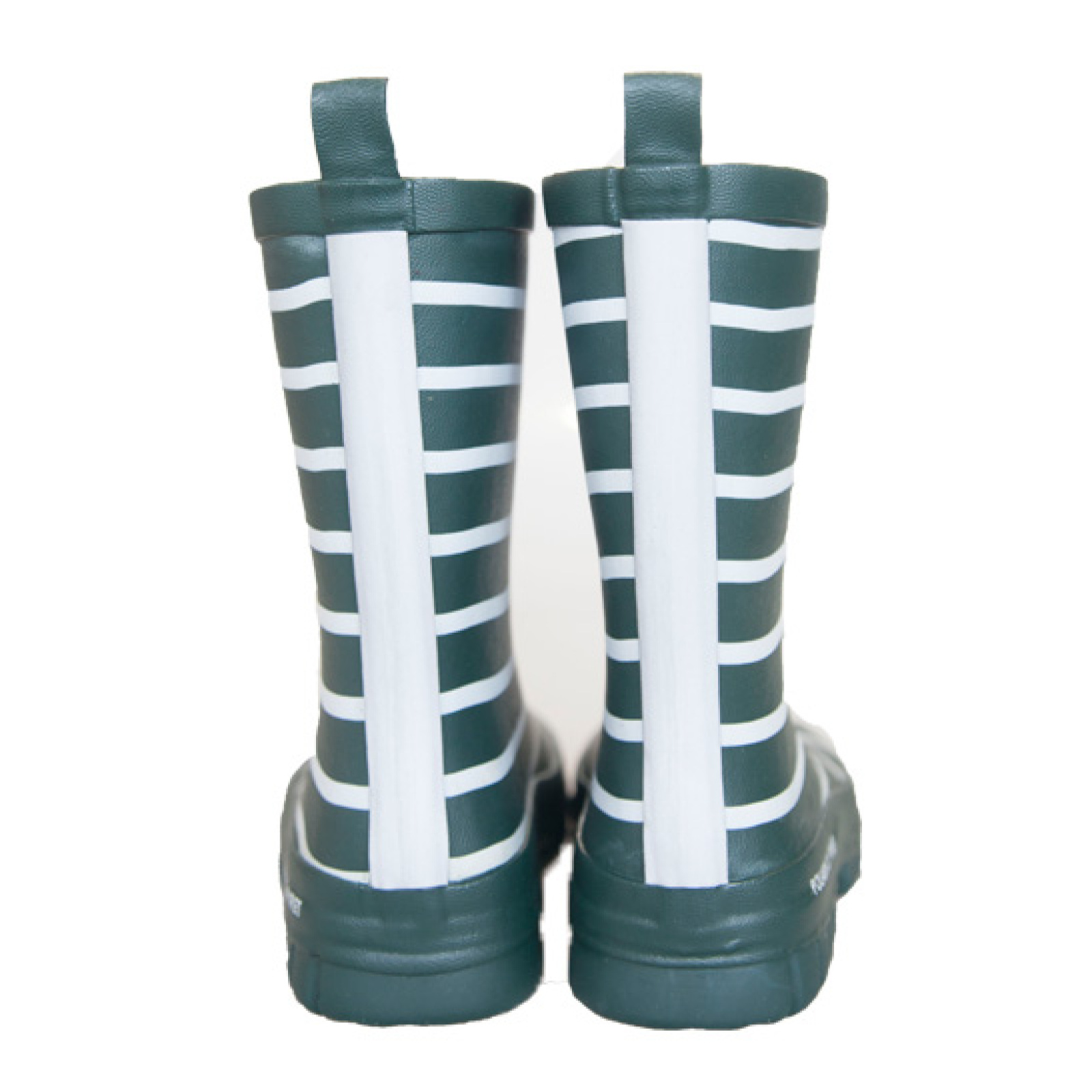 Children's Striped Printing  Natural Waterproof Rubber Rain Boots
