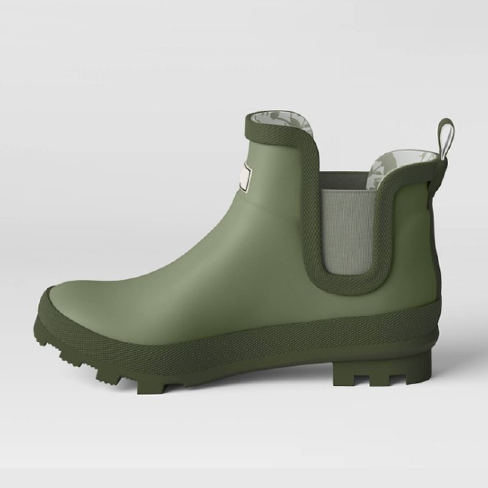 Wholesale Ankle Fashion Women Rubber Rain Boots Custom Print High Quality Chelsea Women Boots Elastic Garden Rubber Rain Boots