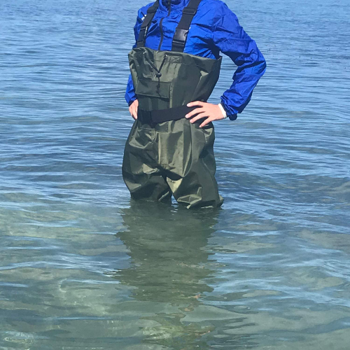 Unisex Waterproof Lightweight Nylon PVC Fishing Chest Waders