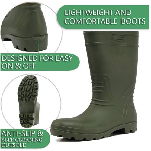 Unisex Waterproof Lightweight Nylon PVC Fishing Chest Waders