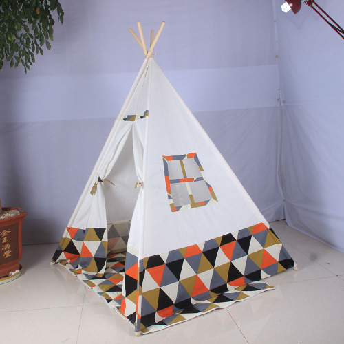 Children Kids cotton canvas Teepee Play adventure Tent Manufacturer