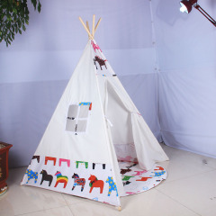 Children Kids cotton canvas Teepee Play adventure Tent Manufacturer