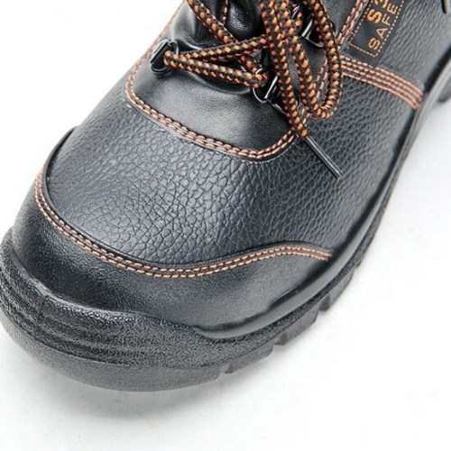 Mens Leather Work Safty Shoes