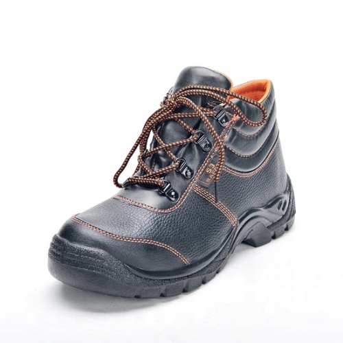 Mens Leather Work Safty Shoes