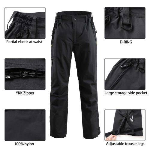 Adults Hiking Pants Waterproof And Breathable Pants For Fishing
