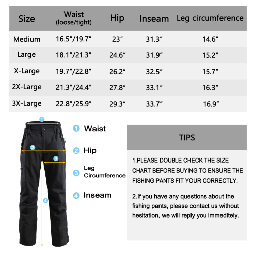 Adults Hiking Pants Waterproof And Breathable Pants For Fishing