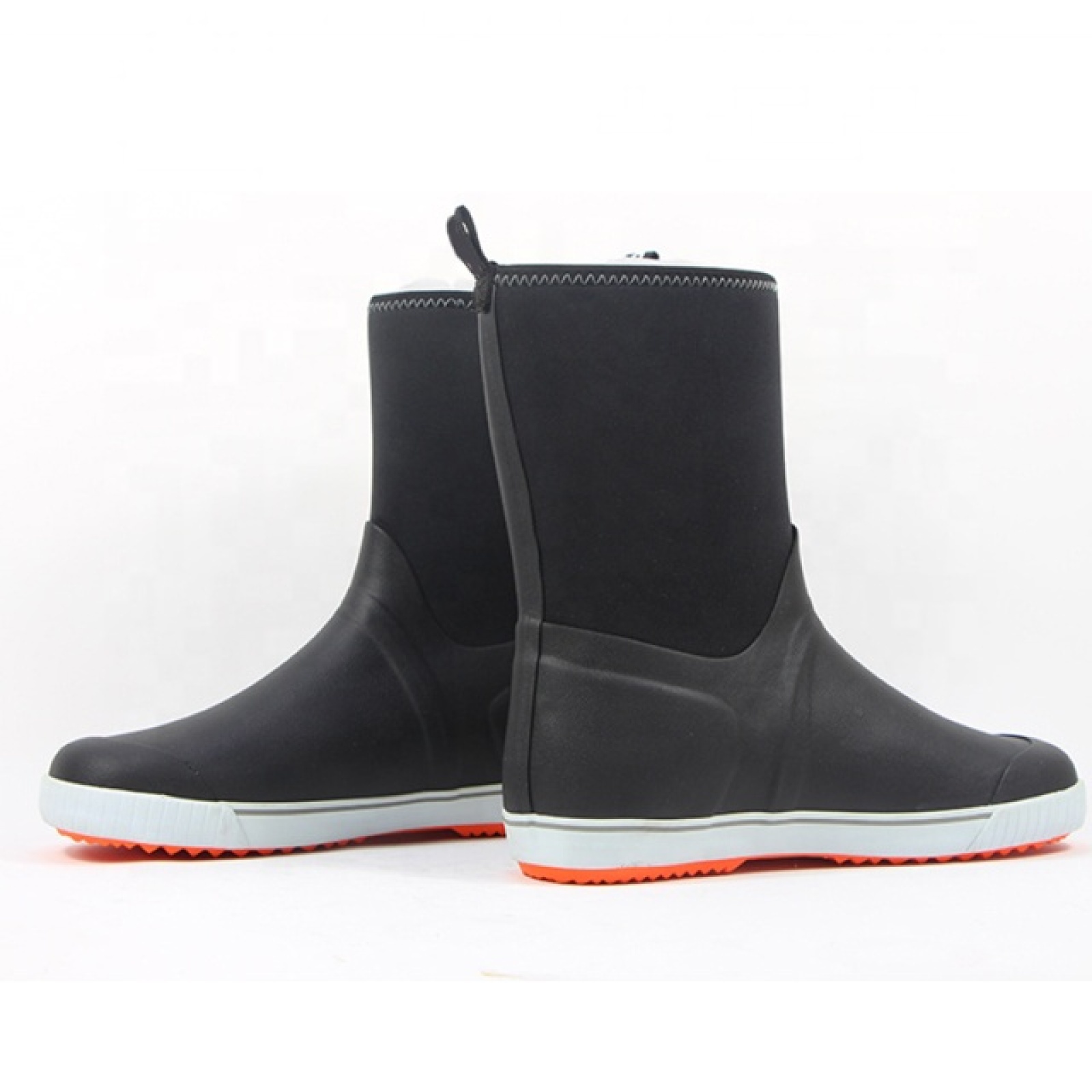 Customized Outdoor Waterproof Neoprene Boots Rubber Rain Boots for Men