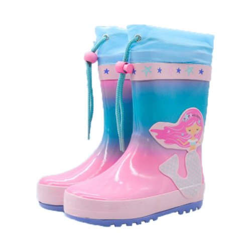 Cartoon Anti-slip Kids Rubber Rain Boots Manufacturer