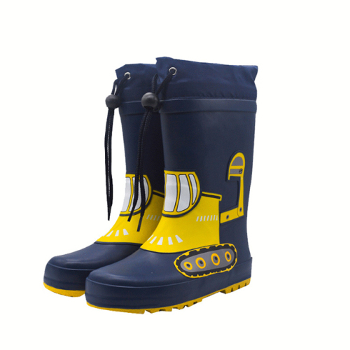 Cartoon Anti-slip Kids Rubber Rain Boots Manufacturer