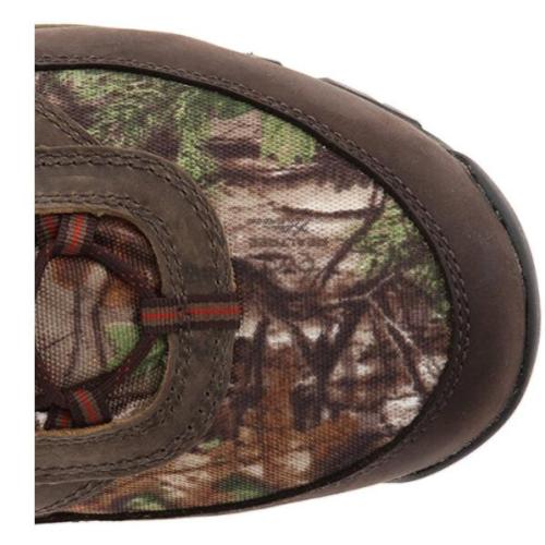 Mens Winter hunting Boots Camouflage 10" Leather Waterproof Insulated Hunting Shoes