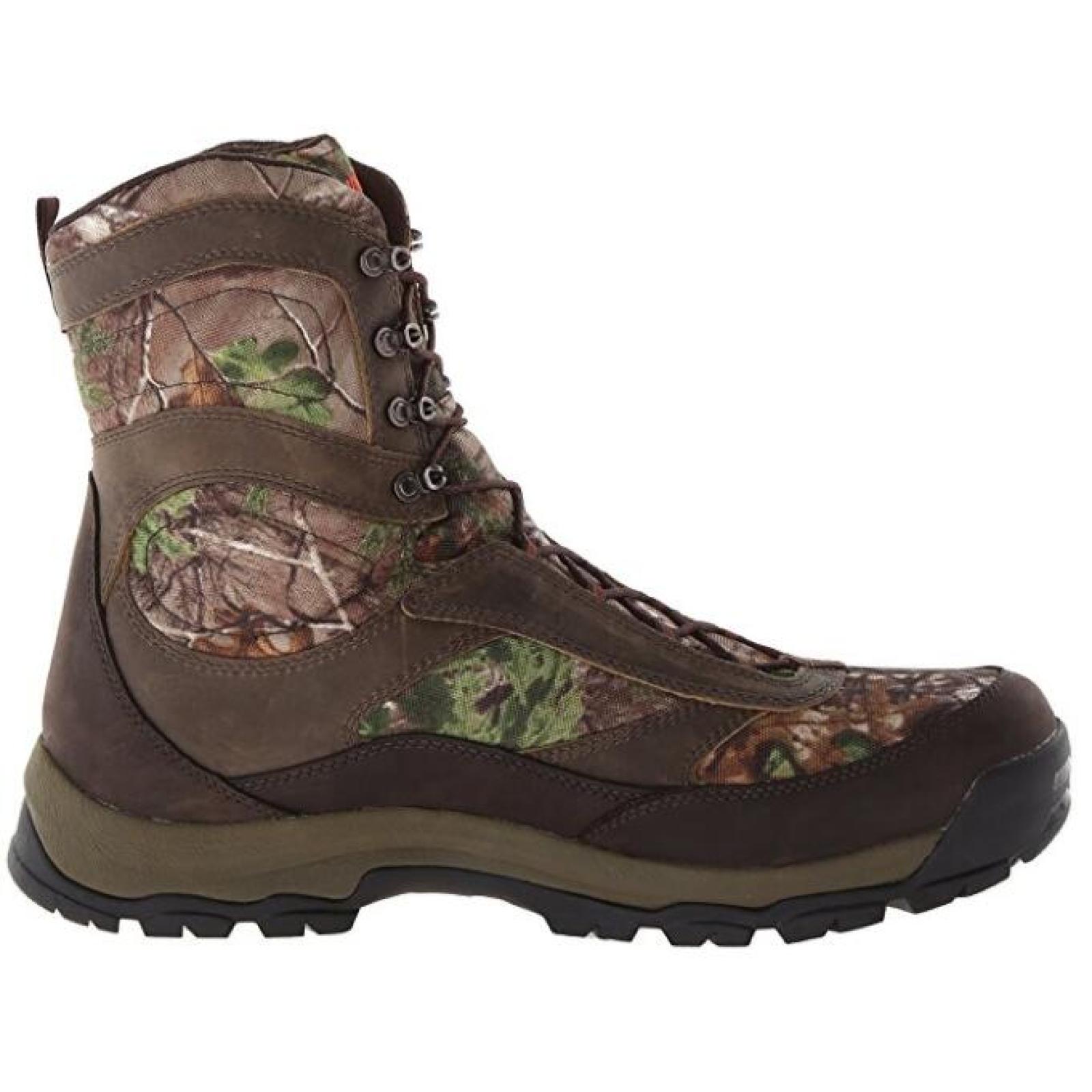 Mens Winter hunting Boots Camouflage 10" Leather Waterproof Insulated Hunting Shoes