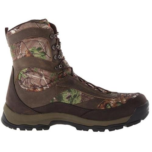 Mens Winter hunting Boots Camouflage 10" Leather Waterproof Insulated Hunting Shoes