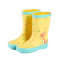 Kids Rain Boots Wholesale Custom Logo Gumboots Waterproof Wellies for Children