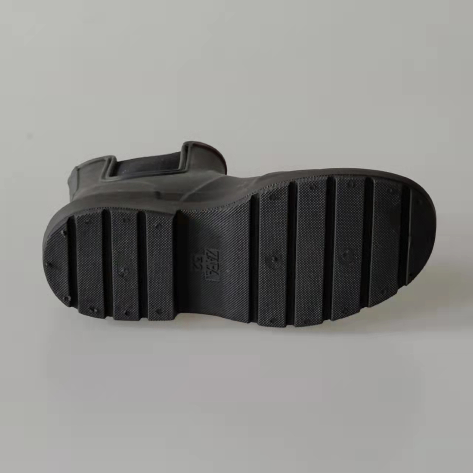 New Arrival Kids Ankle Boots Fashion Black Elastic Rain Roots Waterproof TPE Rain Shoes For kids wholesale